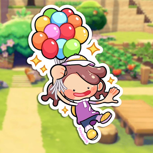Pokopia sticker